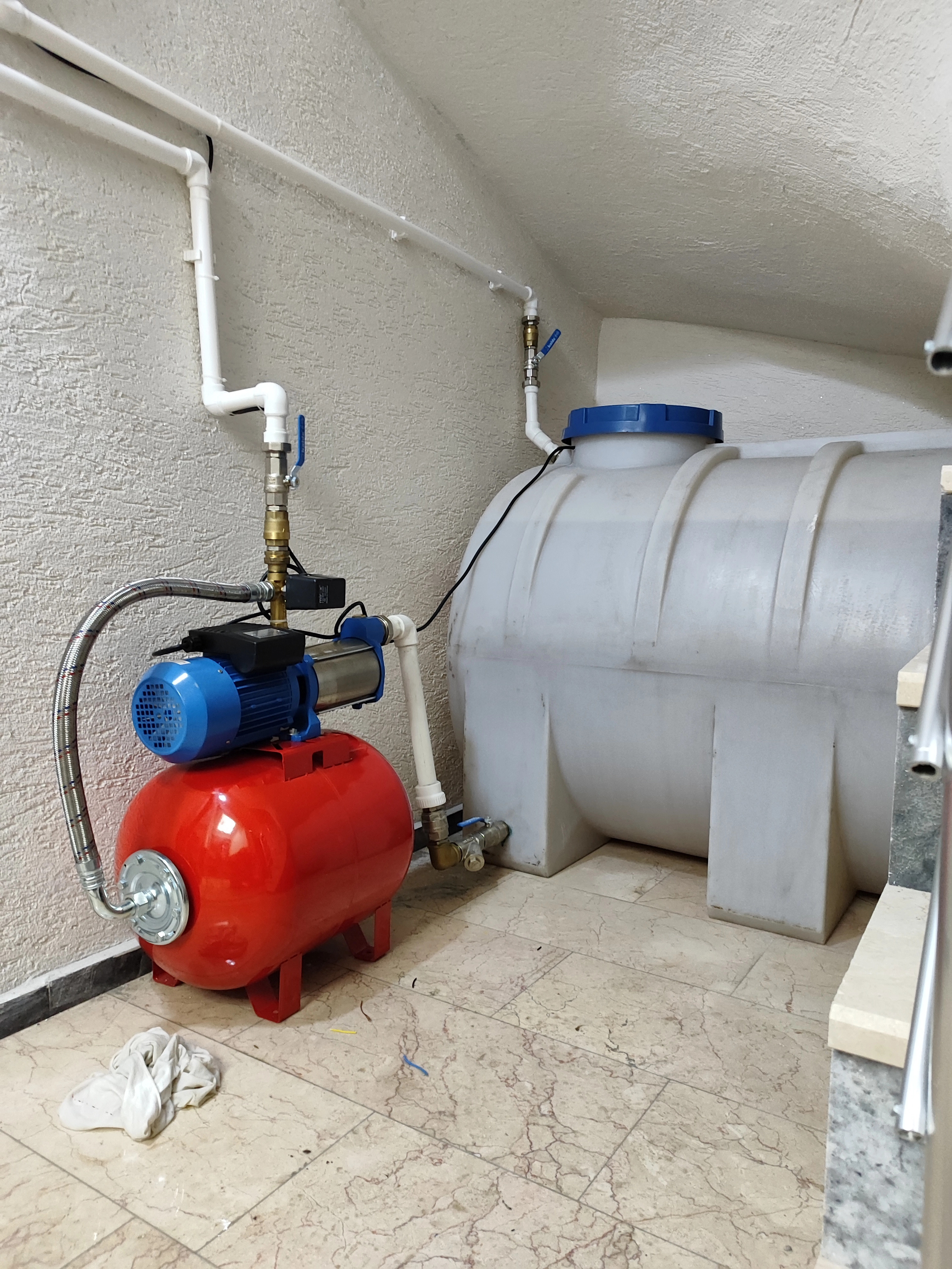 Sarış ve montaj tamam. 