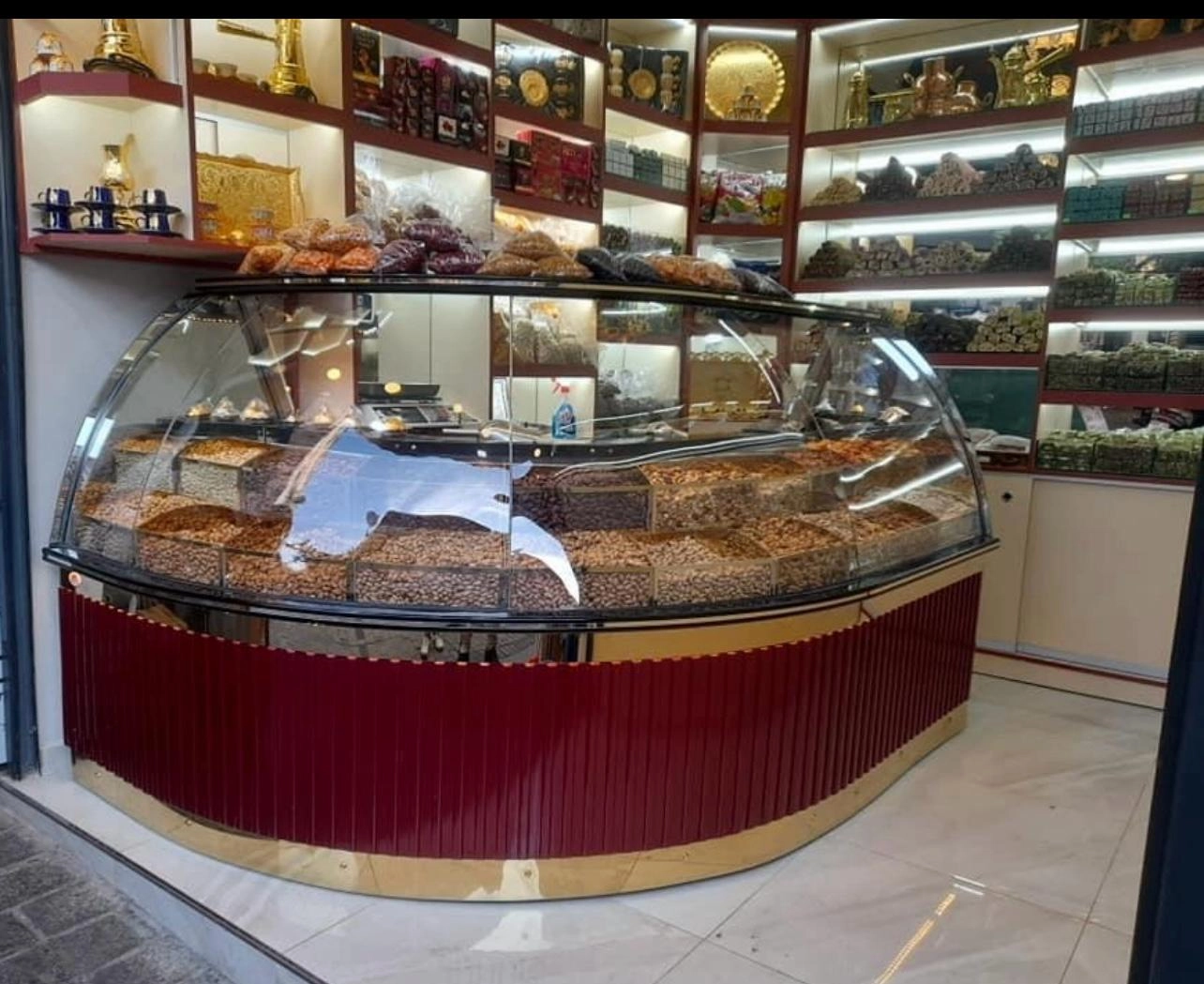 صناعة كونتوارات عرض مع التجميد أو التبريد أو التسخين أو العادية ، بالجودة العالية 