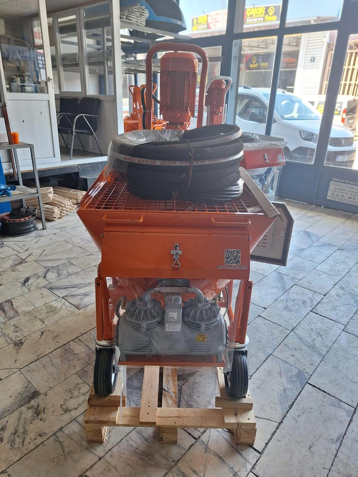 POWERMİX ALÇI MAKİNASI 