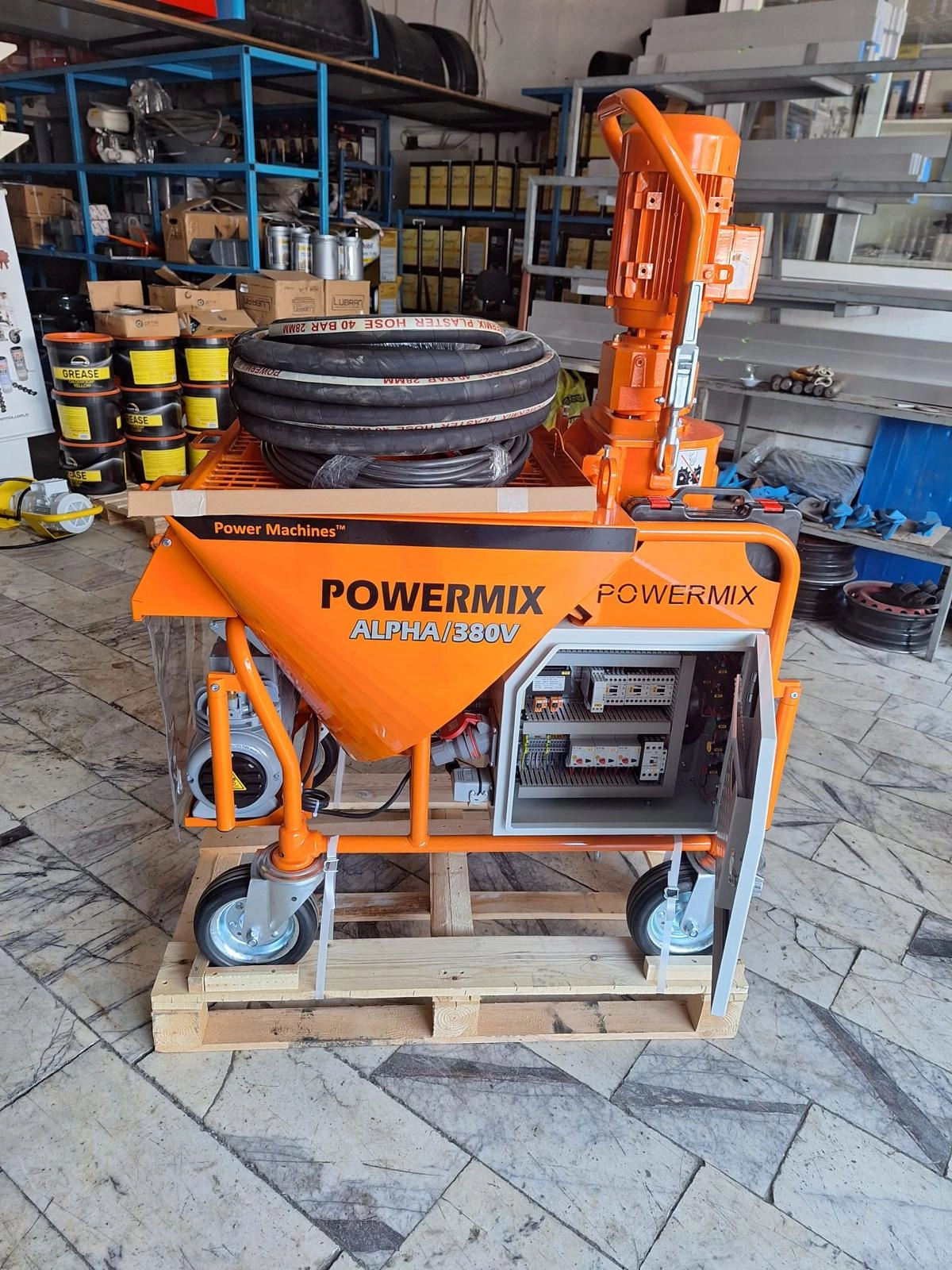 POWERMİX ALÇI MAKİNASI 