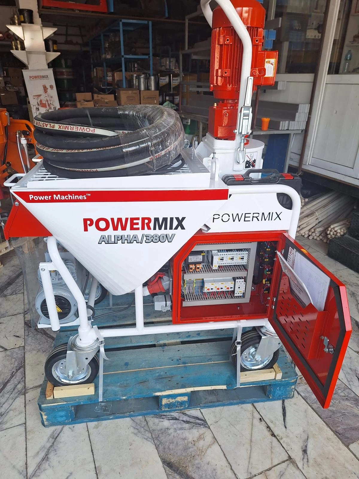 POWERMİX ALÇI MAKİNASI 