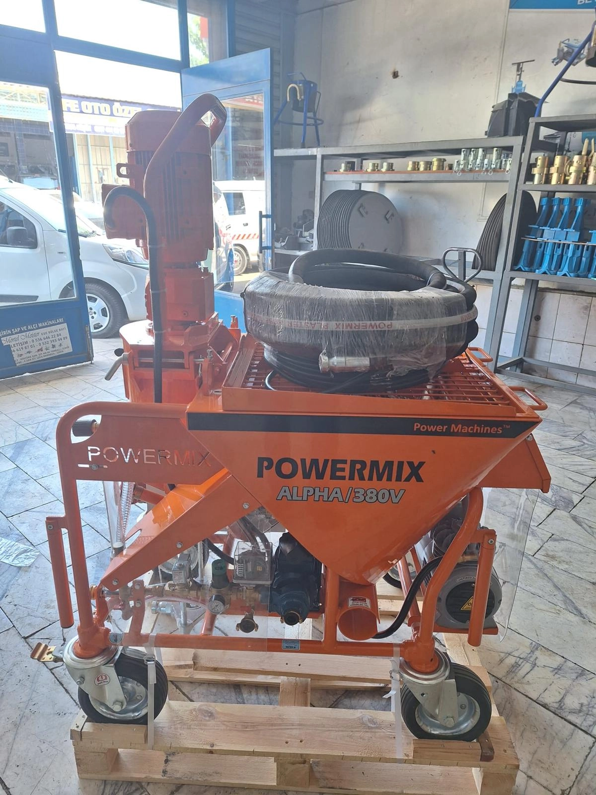 POWERMİX ALÇI MAKİNASI 