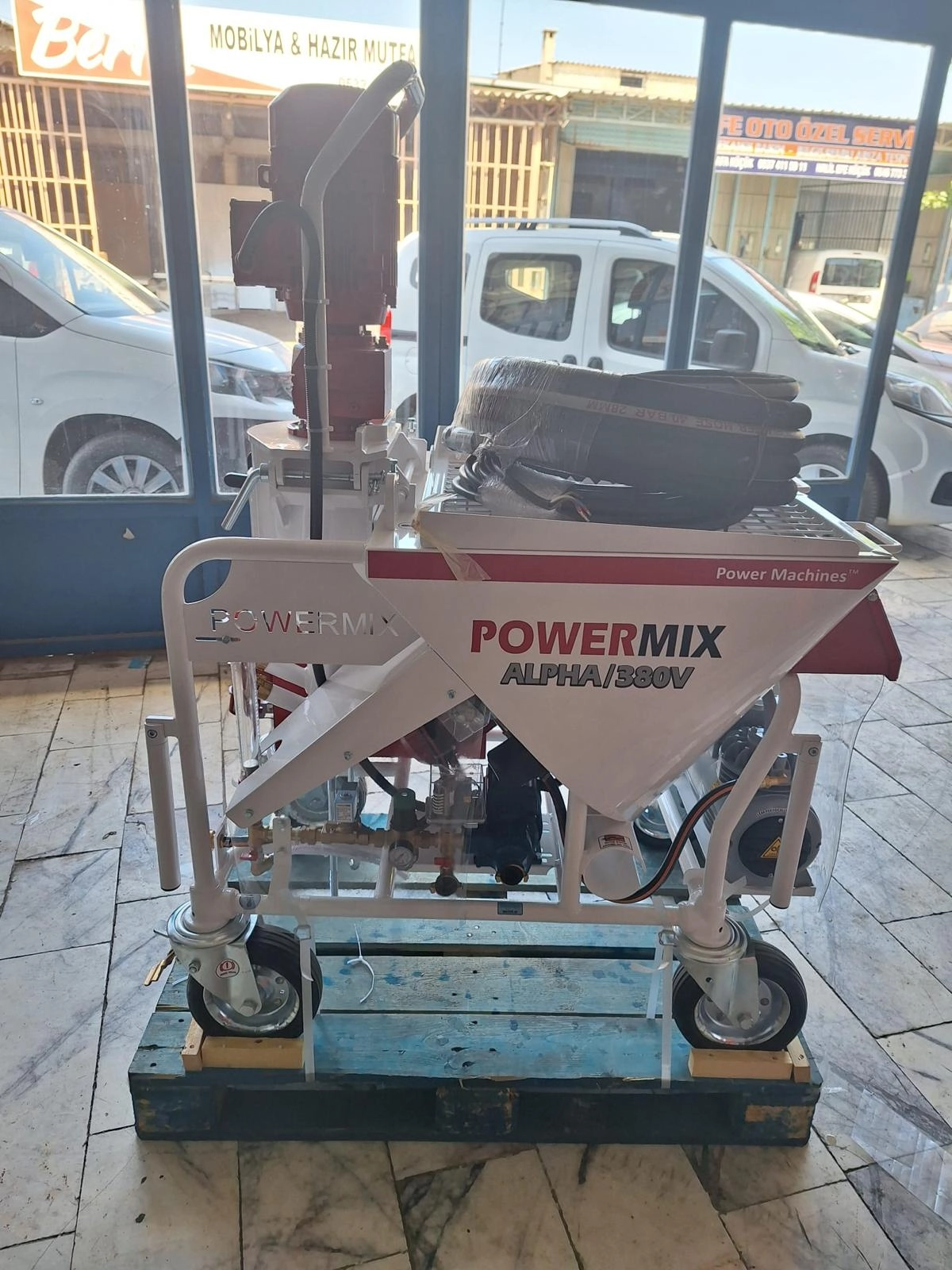POWERMİX ALÇI MAKİNASI 
