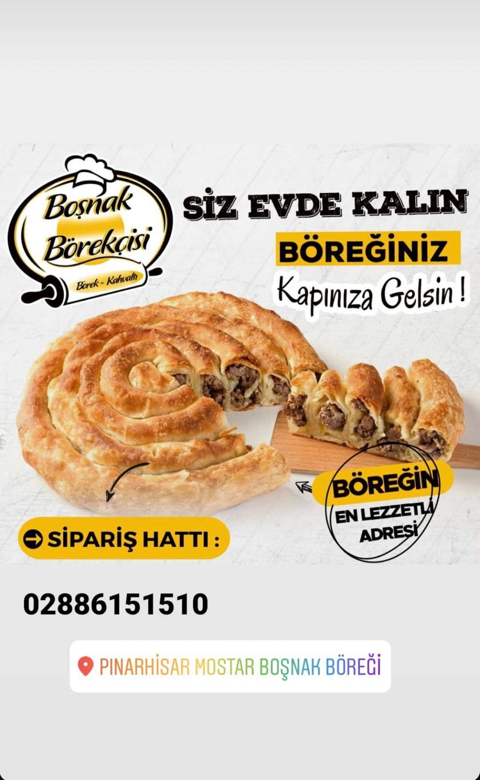 Pınarhisar En Yakın Börekçisi