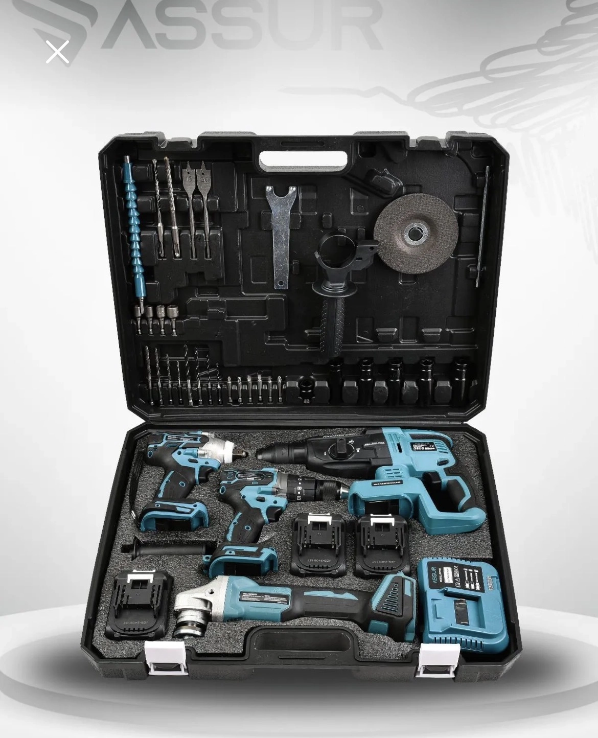 ASSUR-DAWREEK 4lü-5li matkap seti